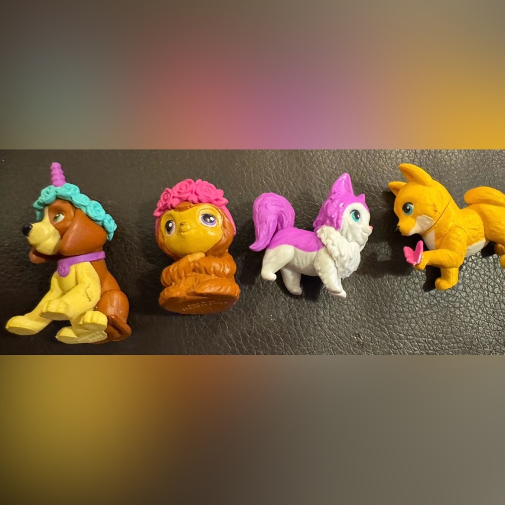 Barbie Dream Pets lot 2 puppies, 1 cat, 1 sloth
